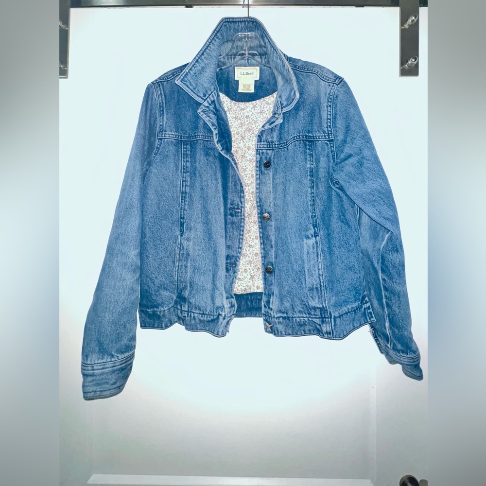 L.L. Bean Classic Blue Jean Jacket